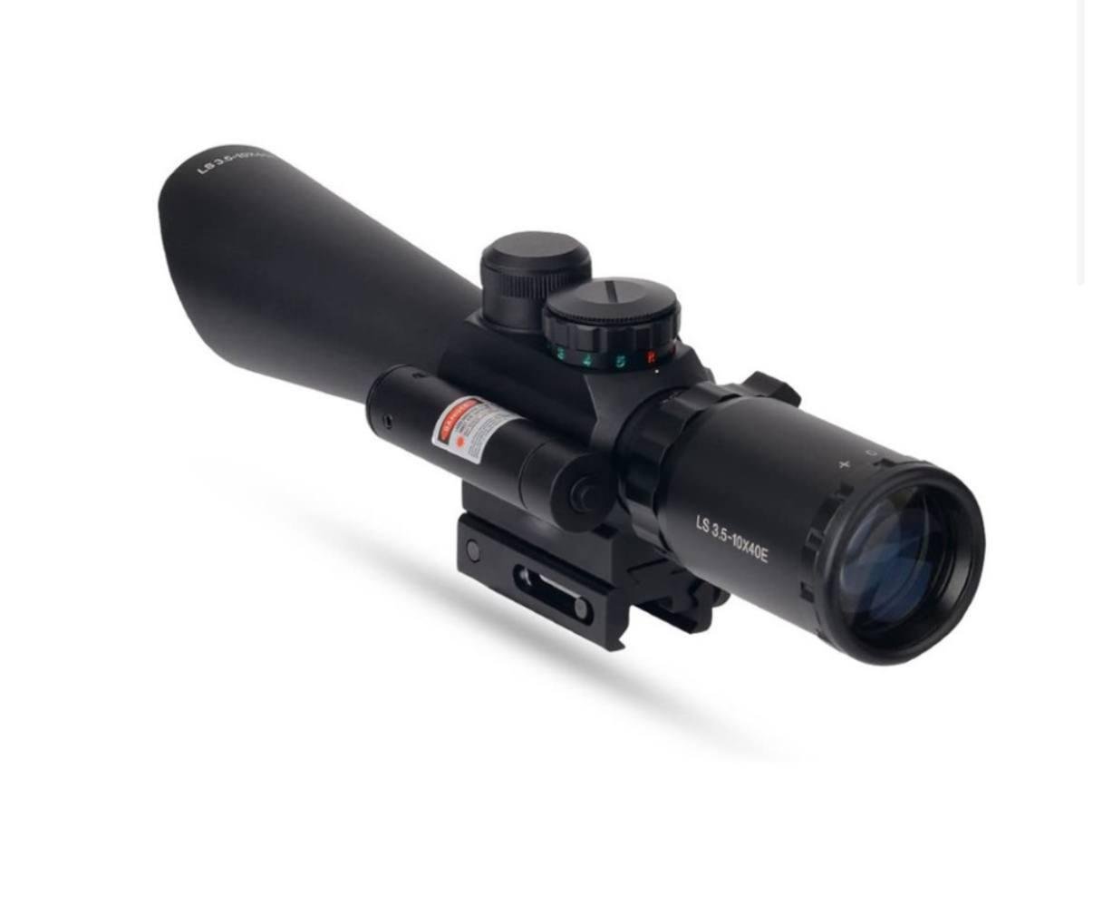 Прицел оптический М8 3.5–10x40E с подсветкой и лазерным целеуказателем - фото 3