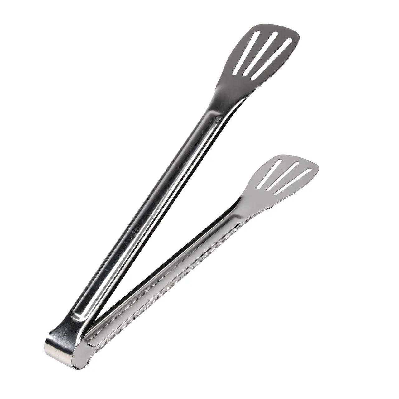 Щипцы-лопатки Wellamart из нержавеющей стали кухонные универсальные (8635)