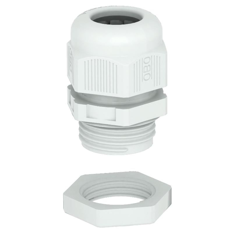 Ввод кабельный OBO Bettermann М20 IP68 для шкафов с контргайкой/полиамид для отверстий 20 мм кабель max Ø 13 мм (2022766)