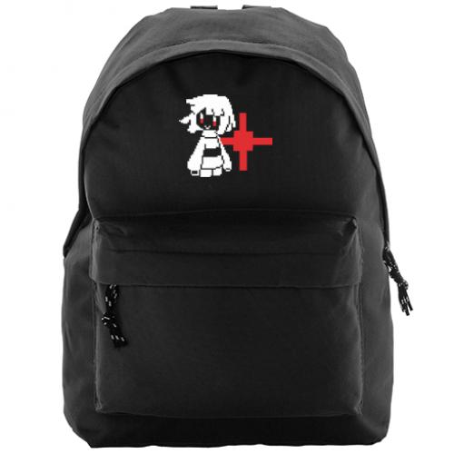 Городской рюкзак Compact Чара из Undertale 14 л Черный (16033484-2-193510)