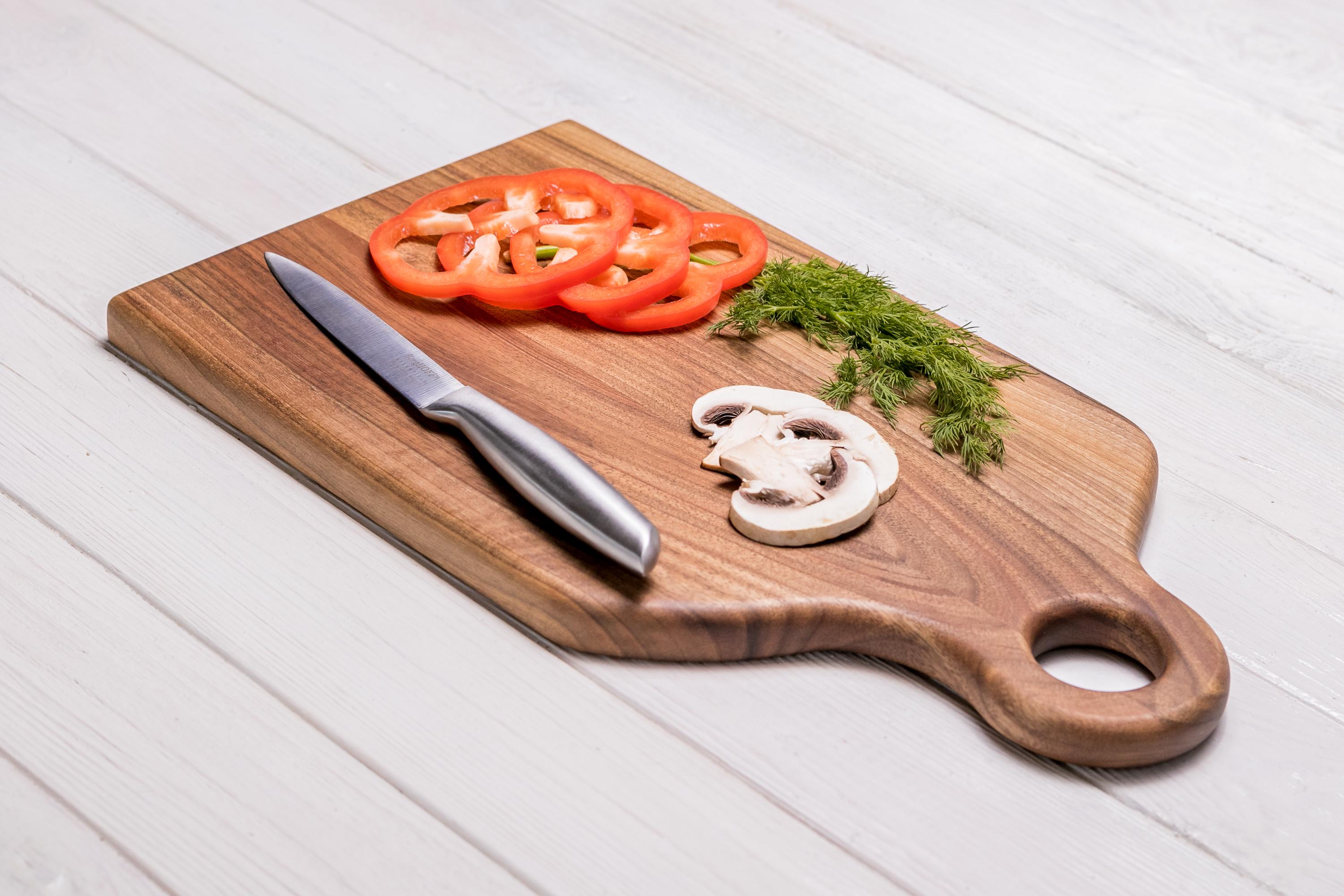 Доска ореховая EcoWalnut кухонная разделочная L (EK-8.2) - фото 6 Доска ореховая EcoWalnut кухонная разделочная L (EK-8.2) - фото 6