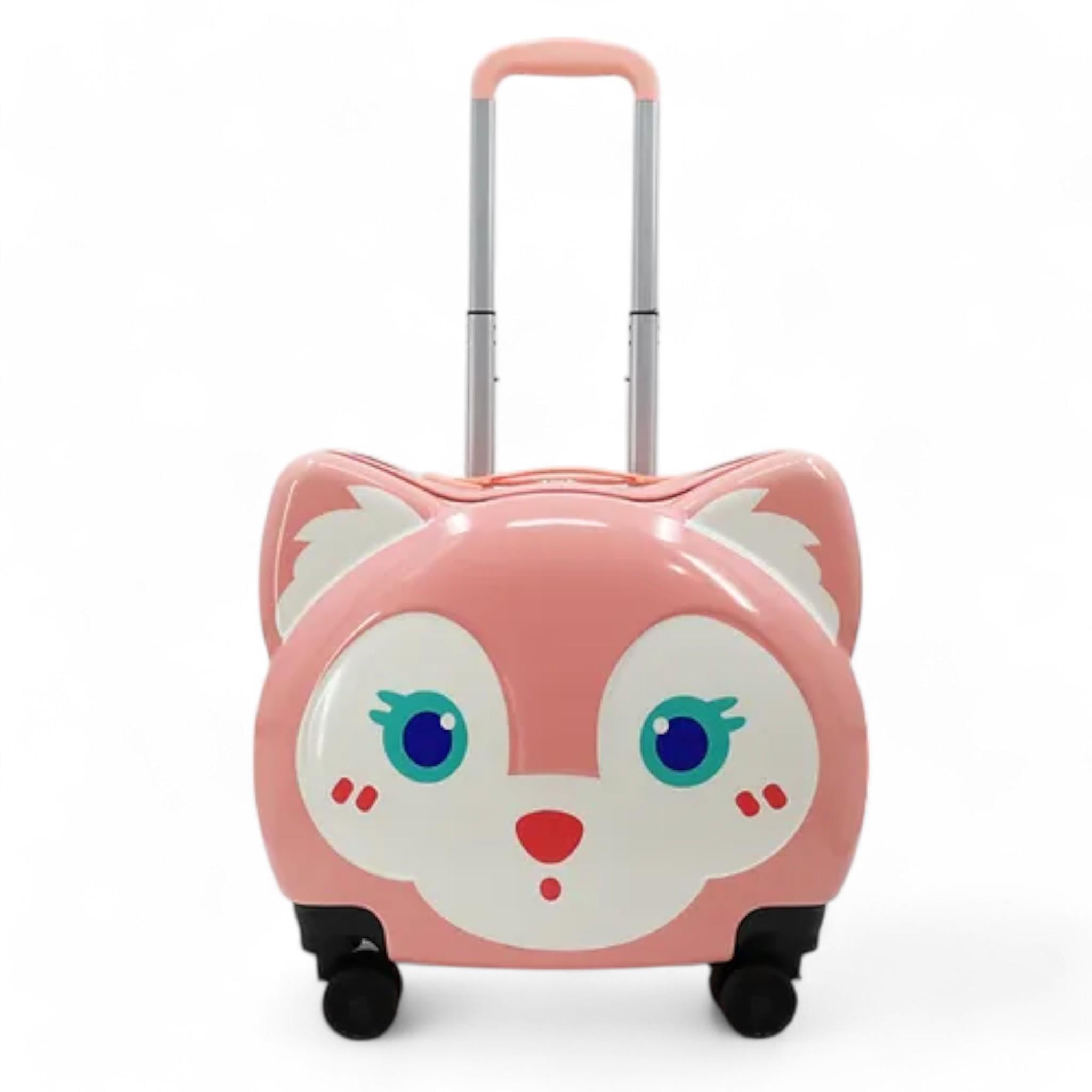 Чемодан детский H&H Little Fox ABS-пластик на 4 колесиках 38 л Pink (S_H-1Pink) Чемодан детский H&H Little Fox ABS-пластик на 4 колесиках 38 л Pink (S_H-1Pink)