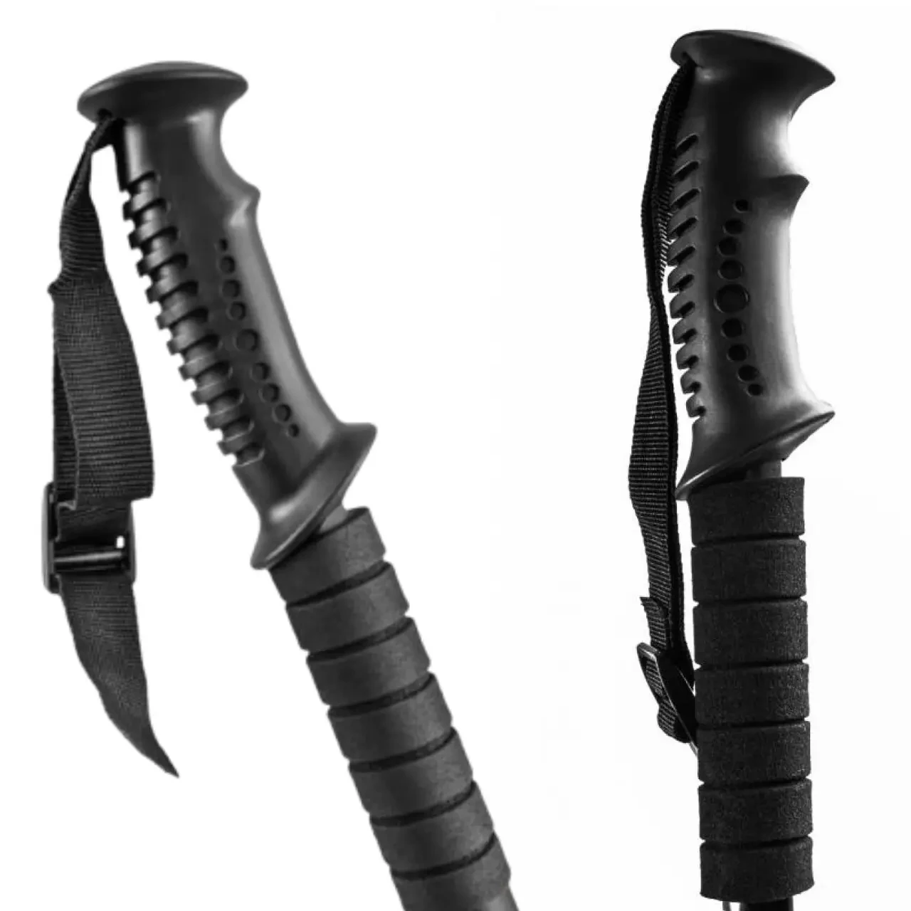 Трекинговые палки PowerPlay 9106 Fika 60-135 см Black/Yellow (PP_9106_FIKA_Bl/Yellow) - фото 2