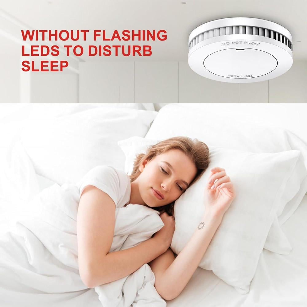 Сигнализация дымовая XINDUM SM01 детекторы дыма для дома со звуковым оповещением 5 шт. - фото 5