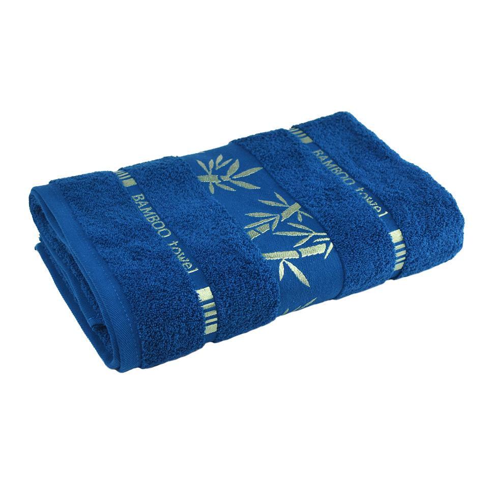 Среднее банное полотенце GM Textile Bamboo 70х140 см Синий