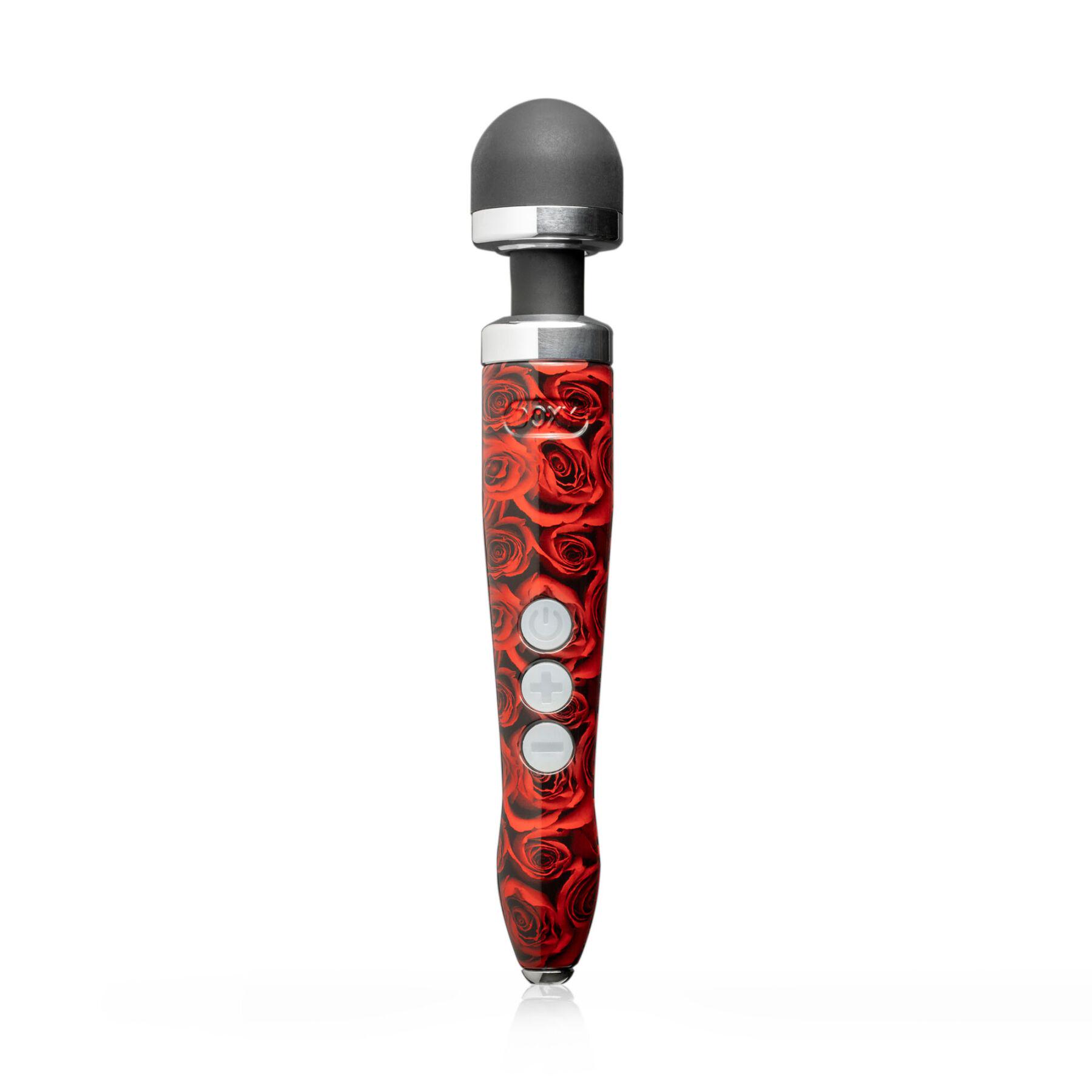 Вібромасажер DOXY Die Cast 3R PATTERN металевий корпус Rose (SO8025)