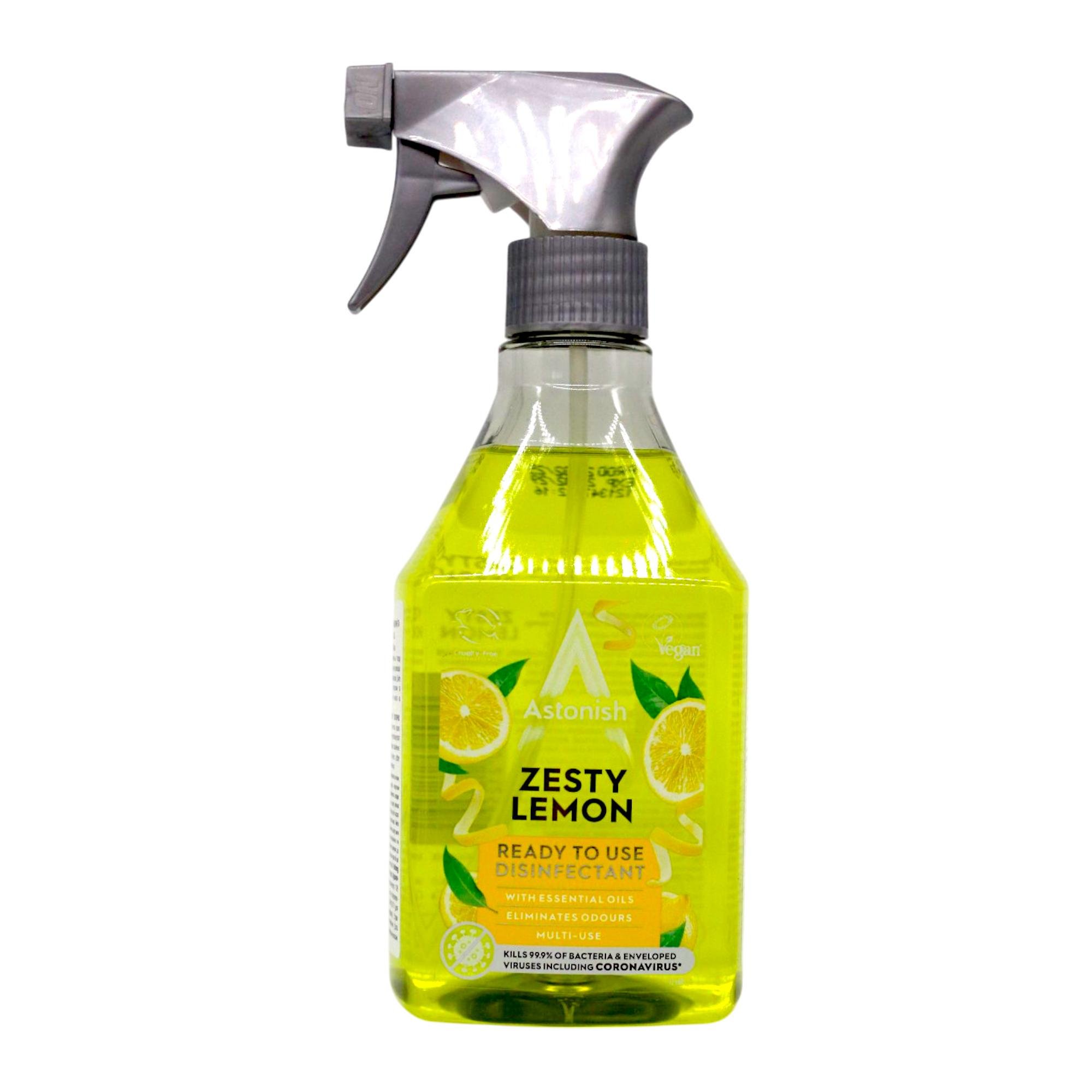 Средство дезинфицирующее универсальное Astonish Лимонный Взрыв без хлора 550 мл (НФ-00008509)
