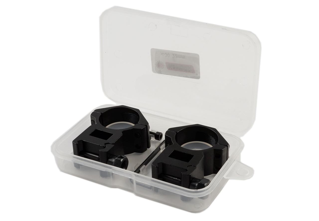 Кольца для оптических прицелов Kandar 30 мм/Вивер 21 мм 2 шт. (2003105403) - фото 4 Кольца для оптических прицелов Kandar 30 мм/Вивер 21 мм 2 шт. (2003105403) - фото 4