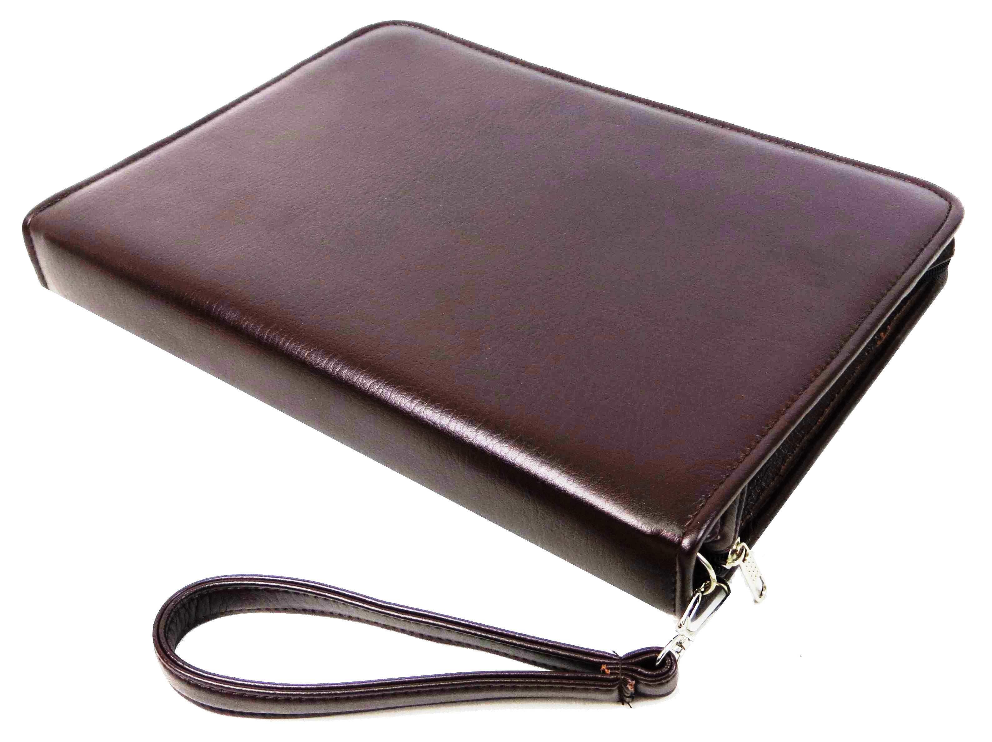 Папка деловая Exclusive для документов из экокожи Бордовый (712000 bordo)