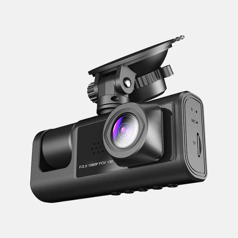 Відеореєстратор з трьома камерами 1296P Full HD+