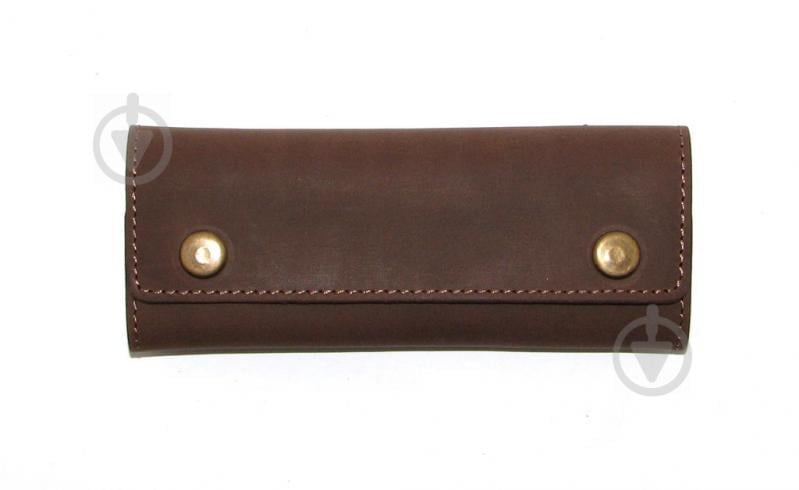 Ключница DNK Leather Темно-коричневый (DNK Keys-L col.F)
