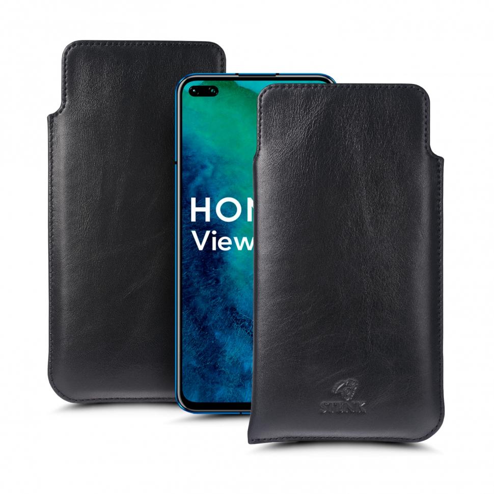 Футляр Stenk Elegance для HuaWei Honor View 30 Pro Черный (67425)
