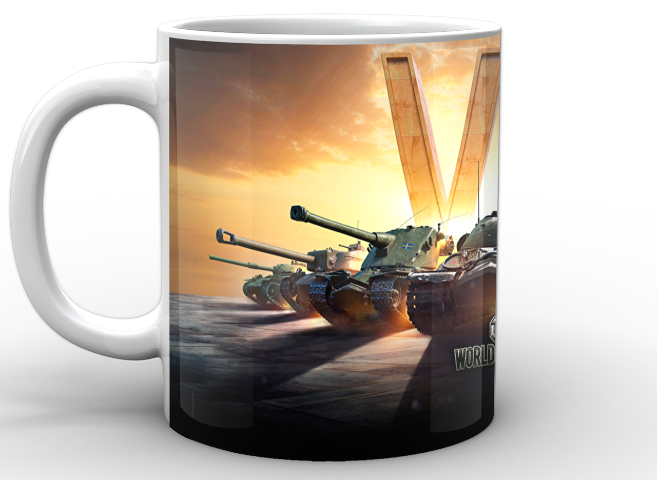 Чашка World of Tanks постер (WT.02.041)