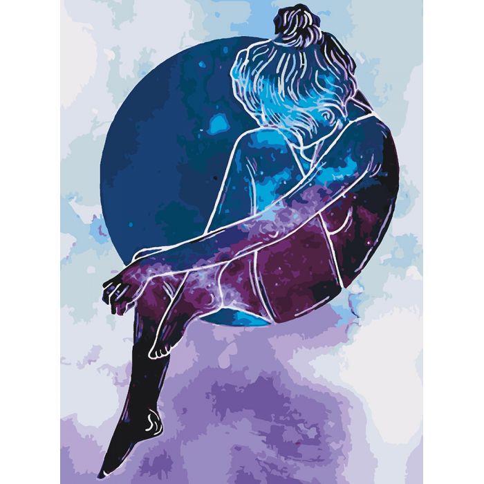 Картина по номерам Ідейка Созвездие Девы 30х40 см (KHO2668)