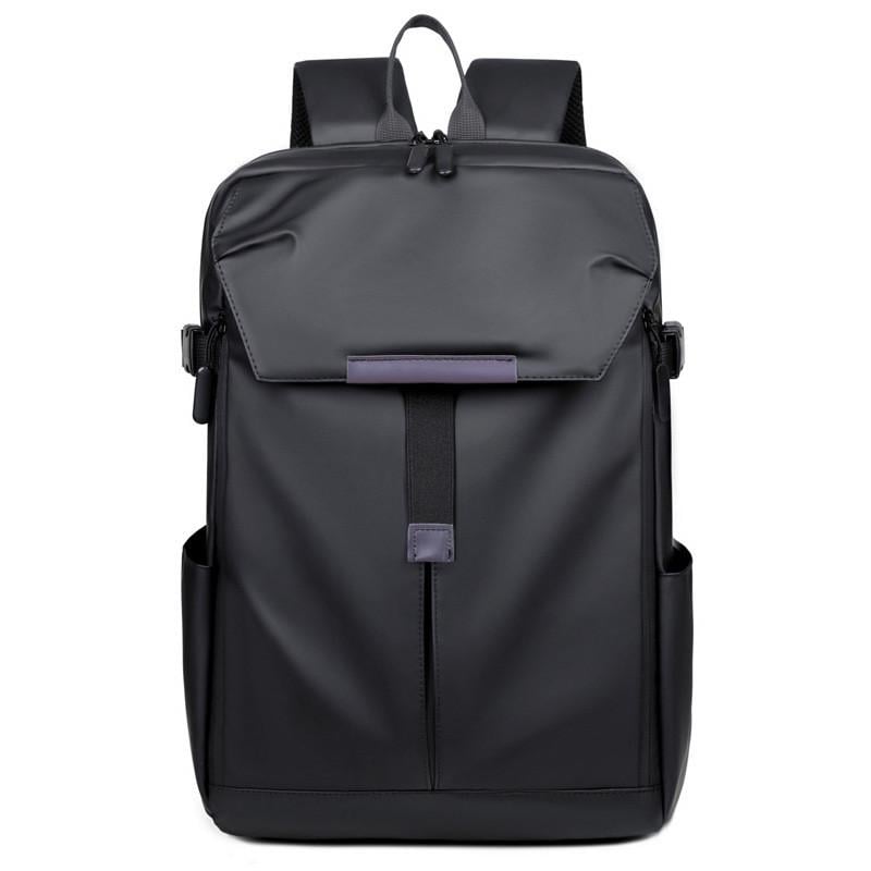 Міський рюкзак Lesko BLH6868 для ноутбука 14" водонепроникний 20-35 л Black (25713947)