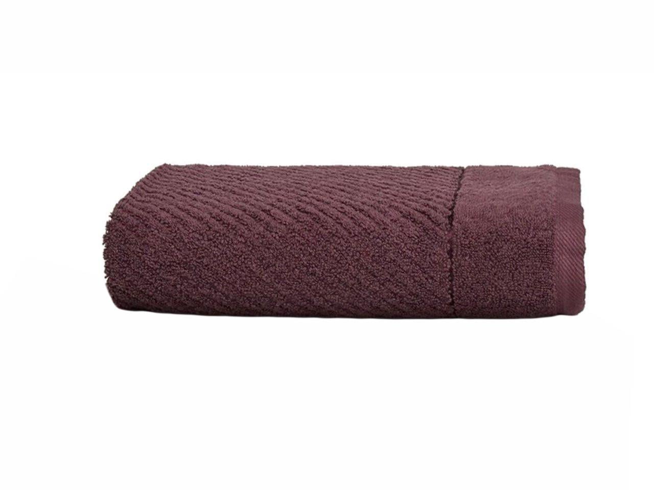 Полотенце Parisa Jacquard Cotton J-111 500 г/м2 70x140 см Сливовый (21704)