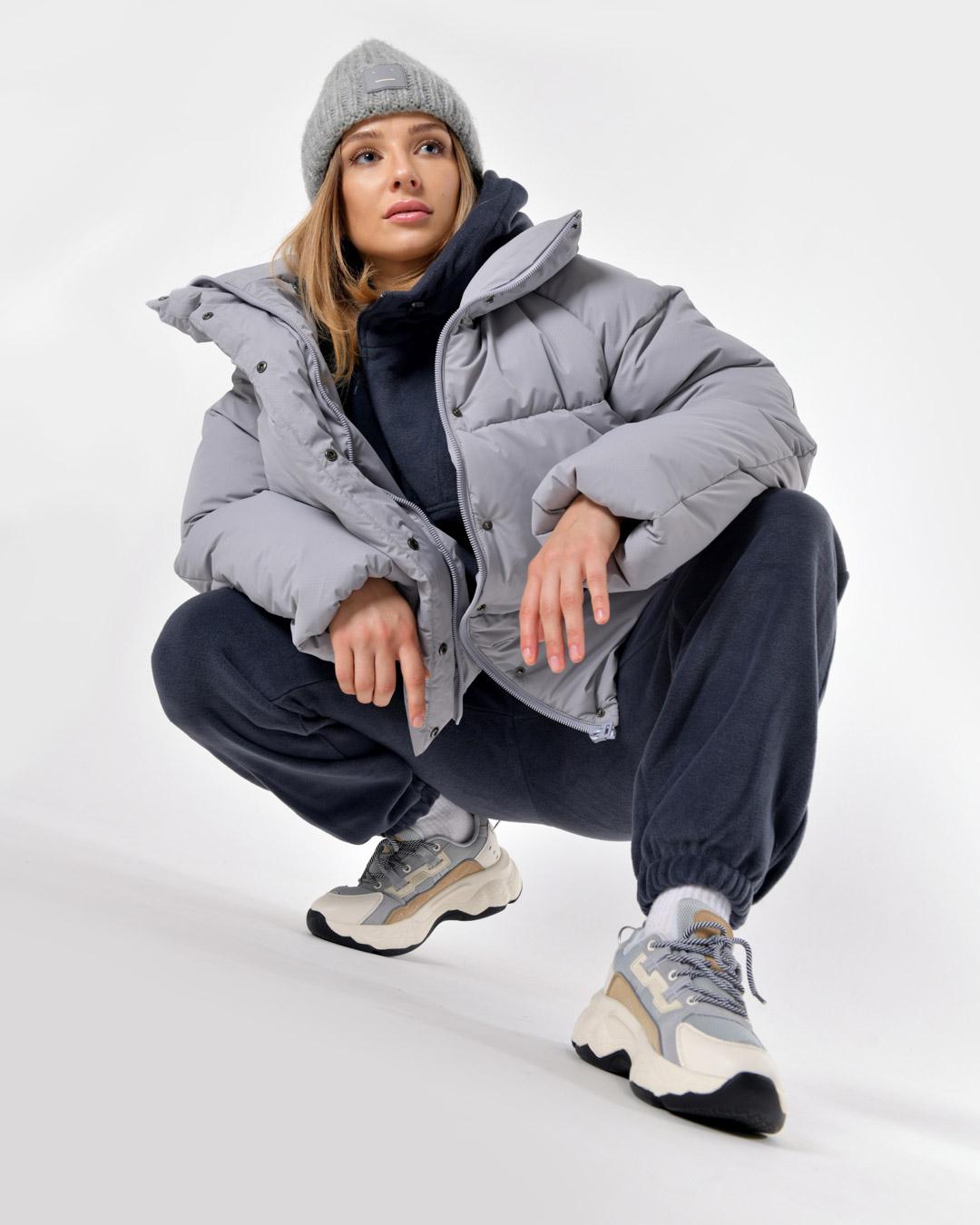 Куртка зимова X-Woyz LS-8946-4 S Сірий (2000002512257) - фото 4 Куртка зимова X-Woyz LS-8946-4 S Сірий (2000002512257) - фото 4