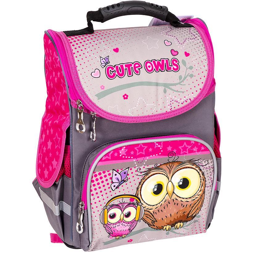 Рюкзак каркасный ортопедический Smile Cute Owls 33х26х16 см (988826)