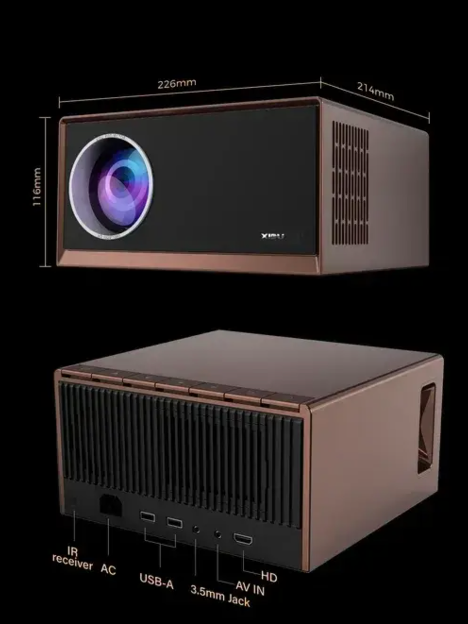 Проектор Xidu Philbeam S1 4К 12000 lm - фото 8 Проектор Xidu Philbeam S1 4К 12000 lm - фото 8