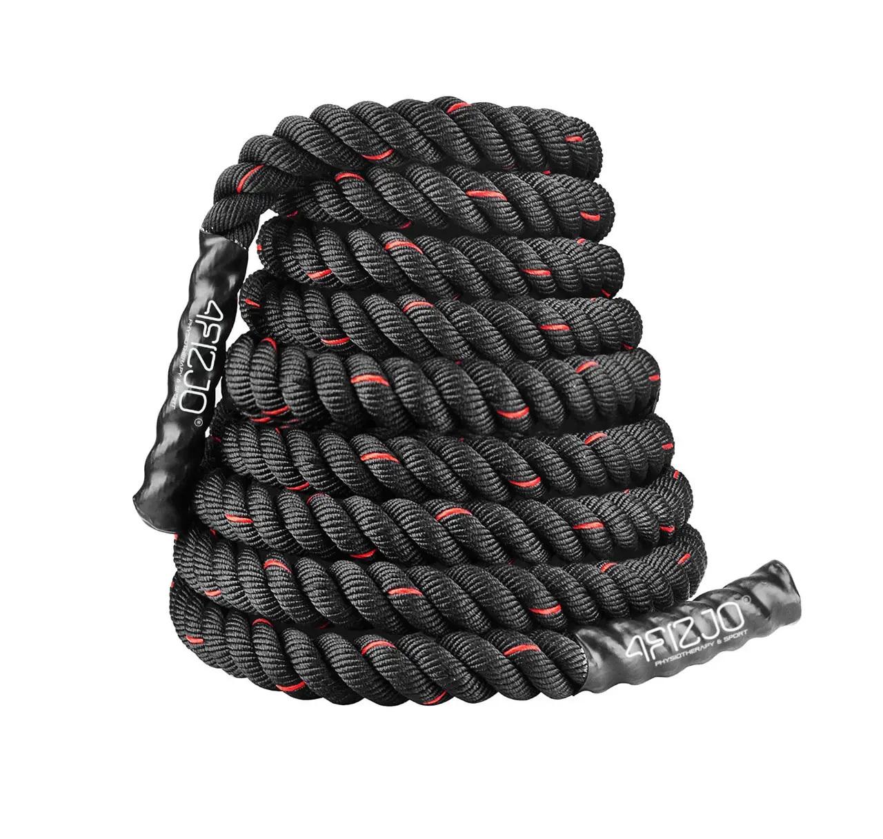 Канат тренировочный 4FIZJO Battle Rope 15 м для кроссфита 4FJ0242