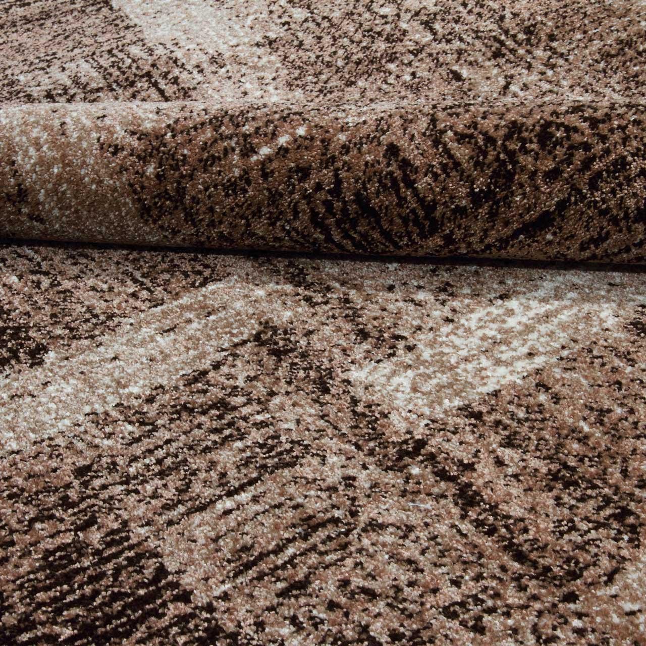 Ковер с низким ворсом DAKARIA Karat Mira Run 24007/120 2x2 м Коричневый (00-00016479) - фото 4 Ковер с низким ворсом DAKARIA Karat Mira Run 24007/120 2x2 м Коричневый (00-00016479) - фото 4