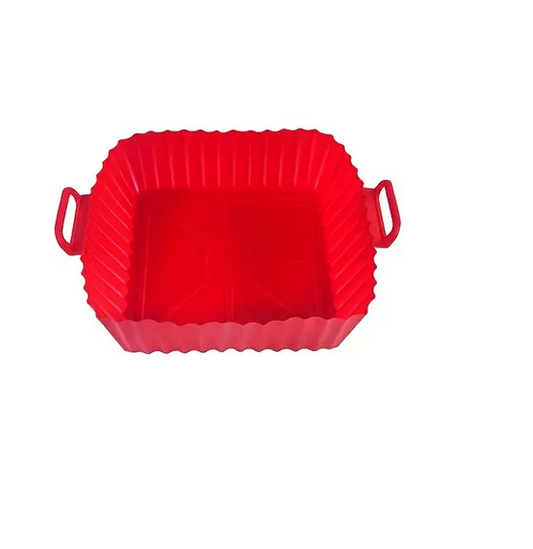 Форма силиконовая для аэрогрилей и аэрофритюрниц Красный (W-411) - фото 1 Форма силиконовая для аэрогрилей и аэрофритюрниц Красный (W-411) - фото 1