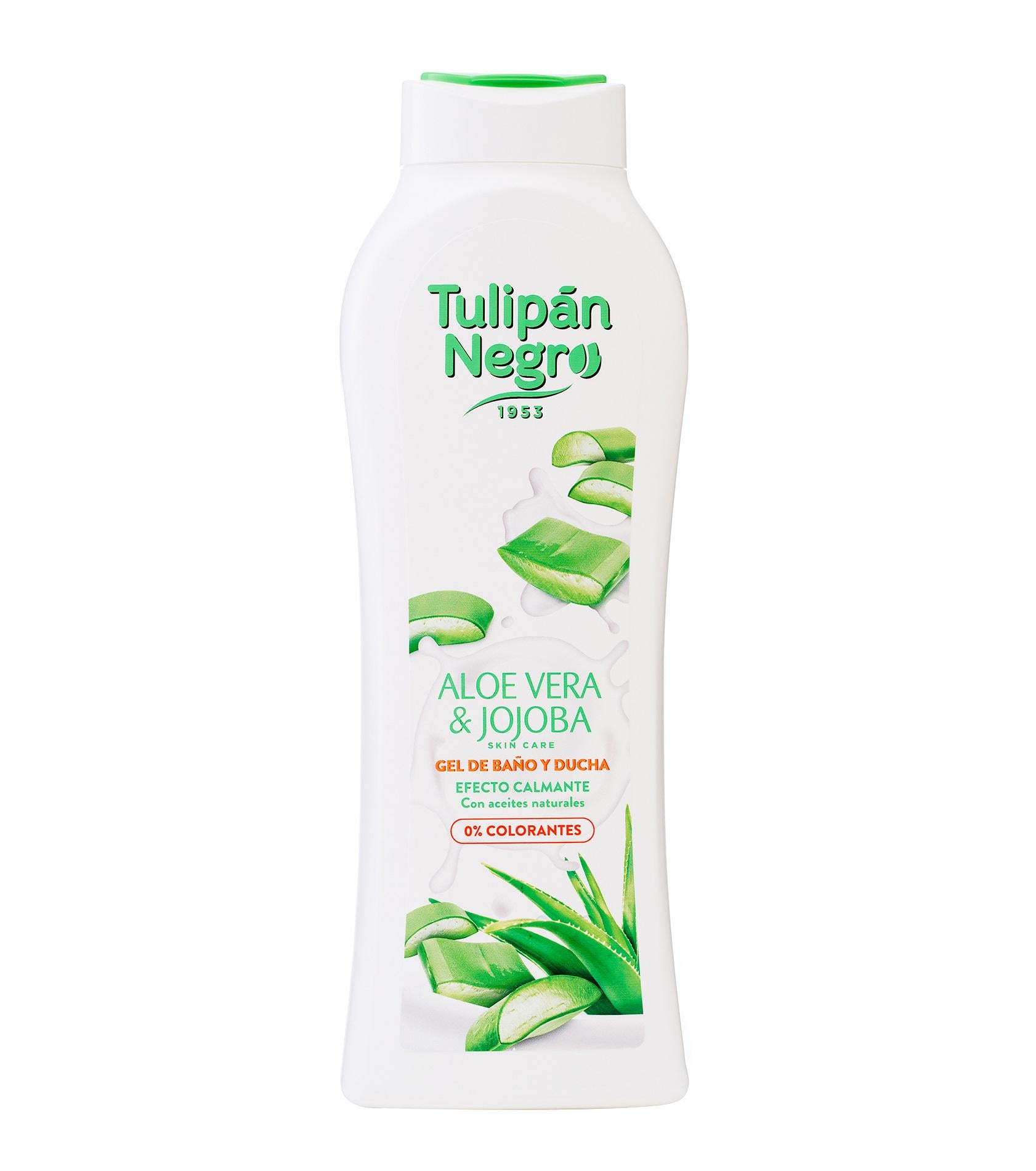 Гель для душа Tulipan Negro Алоэ Вера и жожоба 650 мл (8410751093107)