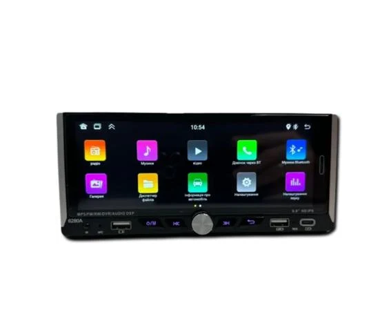 Автомагнітола 6280A 1DIN 6,9" Android 13 CarPlay (43201-6280A_2532)