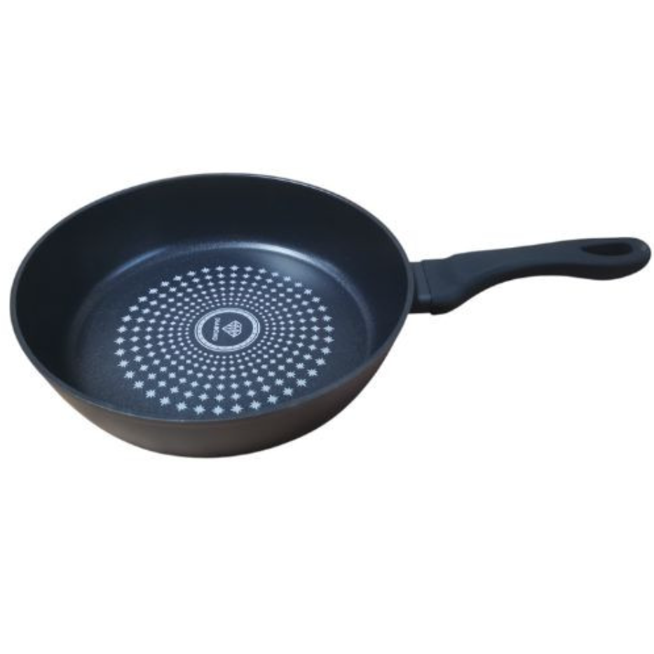 Сковорода глубокая Benson BN-446 антипригарная бриллиантовое покрытие 28 см (BSK-000006)