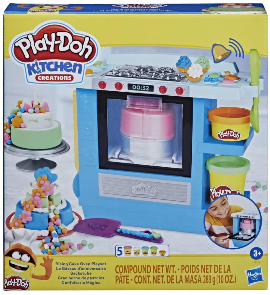 Ігровий набір пластиліну Play-Doh Kitchen Creations Rising Cake Oven Bakery (F1321)