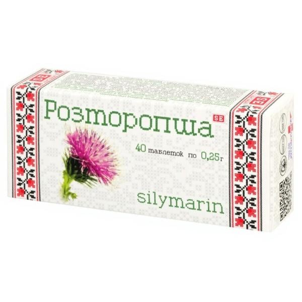 Расторопша Farmakom Расторопша 40 таб. (000027449)