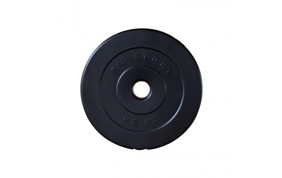 Гантель разборный RN-Sport с пластиковым покрытием 26 кг и скакалка (2764274481) - фото 4