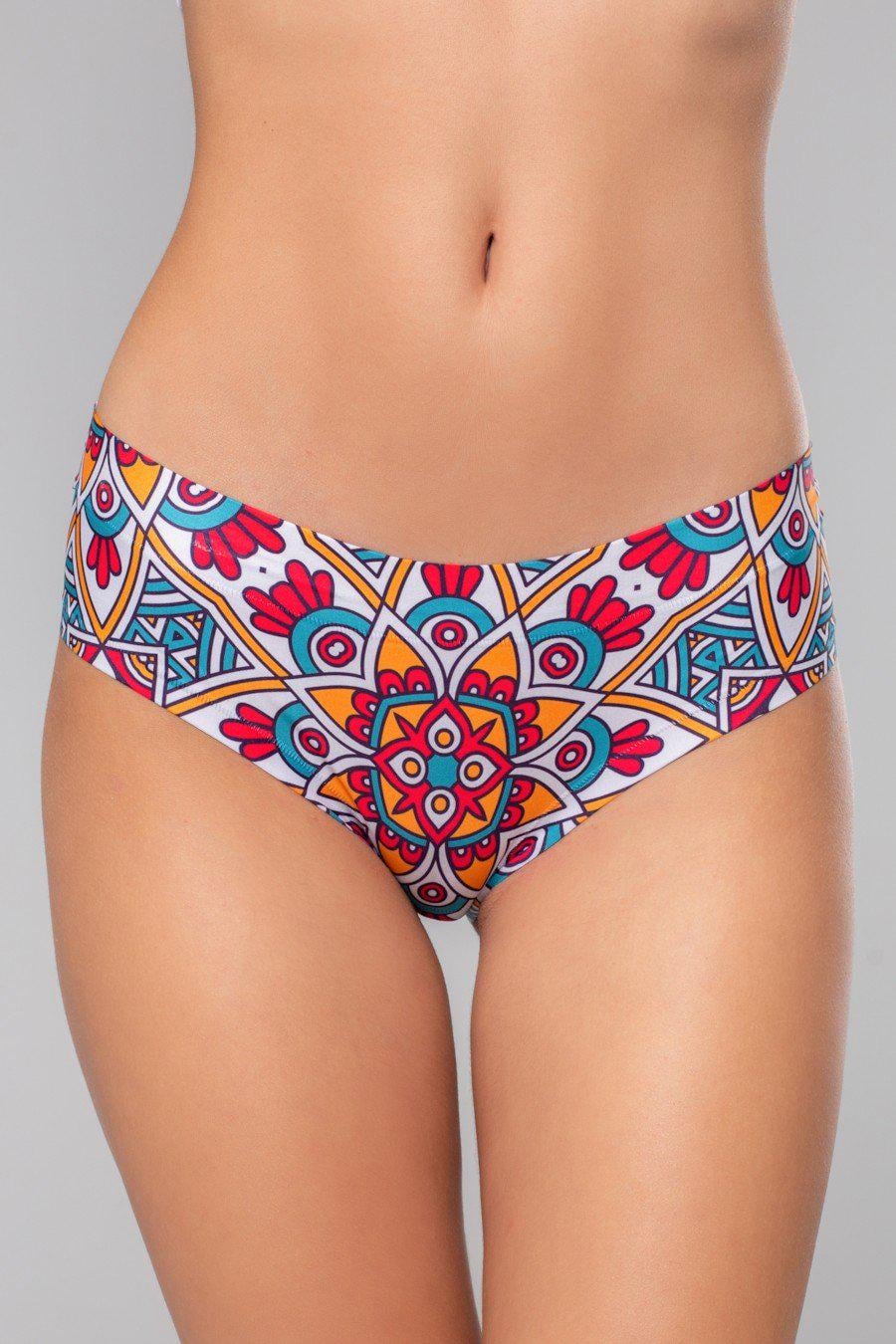 Трусики женские Mememe слип с ярким принтом XL Разноцветный (83592-59440-83)