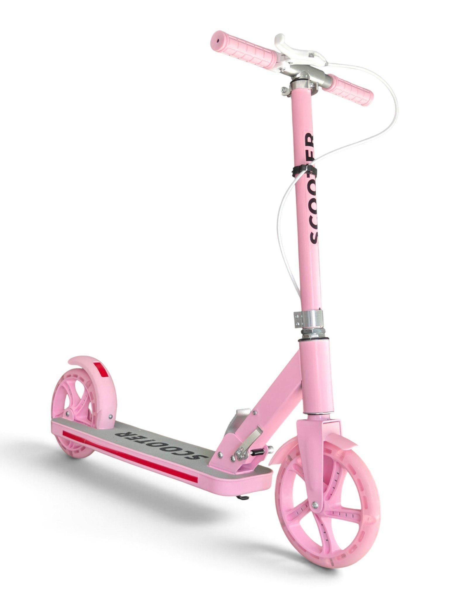 Самокат детский Scooter Gum NN988 двухколесный складной от 5 лет до 100 кг. Розовый (NN988rs) Самокат детский Scooter Gum NN988 двухколесный складной от 5 лет до 100 кг. Розовый (NN988rs)