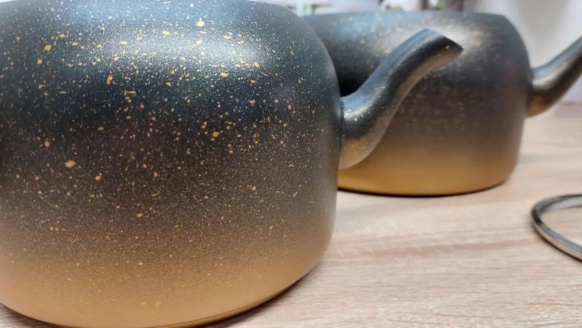 Чайник двухярусный O.M.S. Collection 8250 XL 1,8 /3,6 л Gold (86250) - фото 5 Чайник двухярусный O.M.S. Collection 8250 XL 1,8 /3,6 л Gold (86250) - фото 5