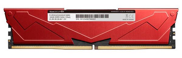 Оперативна пам'ять Team T-Force Vulcan DDR5 2x16GB/6000 Red (FLRD532G6000HC38GDC01) - фото 4