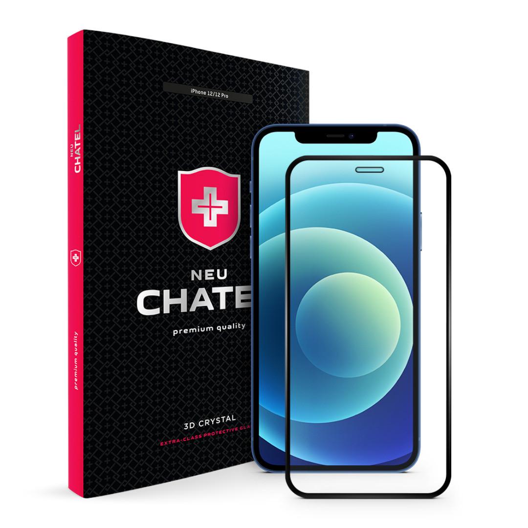 Защитное стекло для смартфона NEU Chatel Full 2.5D Silk Narrow Border Crystal Glass for iPhone 12/12 Pro