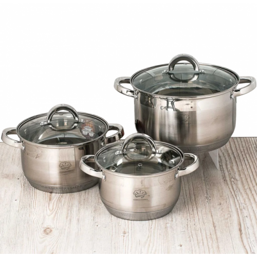 Набор кастрюль для кухни German Family 6 пр. (1338360968)