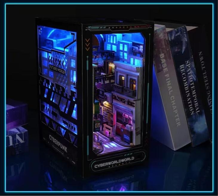 Румбокс DIY Cyberpunk Book Nook (TC-36) - фото 9