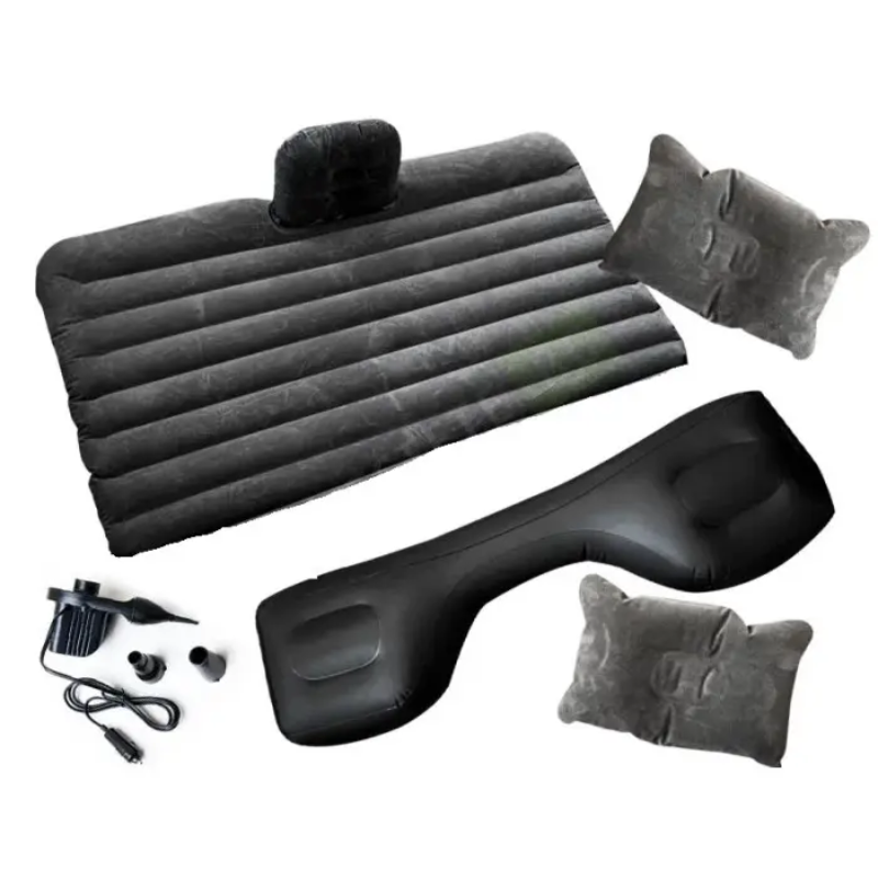 Матрац автомобільний на заднє сидіння з підголівником/подушками та насосом 130x80x40 см (2641806434) - фото 2 Матрац автомобільний на заднє сидіння з підголівником/подушками та насосом 130x80x40 см (2641806434) - фото 2