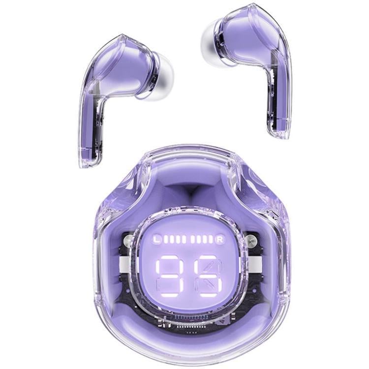 Наушники беспроводные TWS Acefast T8 BT5.3 480 mAh IPX4 Alfalfa Purple (6974316282266)