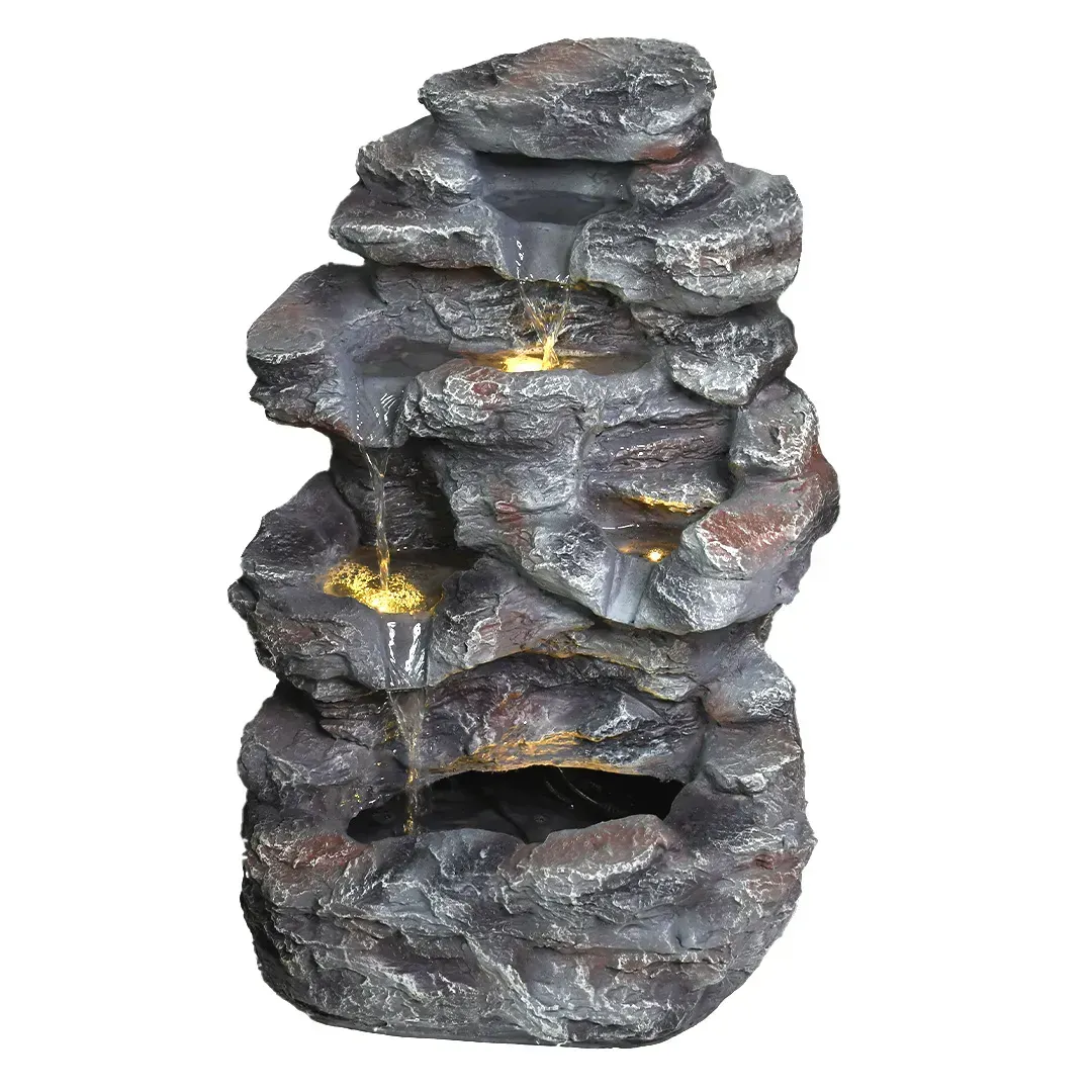 Фонтан декоративный Engard Камни 39x32x60 см (HMX-F-36G)