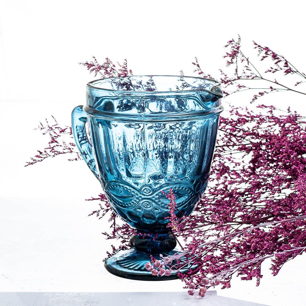 Кувшин Lefard Топаз из цветного стекла 1 л 20х14 см (8215-001) - фото 2 Кувшин Lefard Топаз из цветного стекла 1 л 20х14 см (8215-001) - фото 2