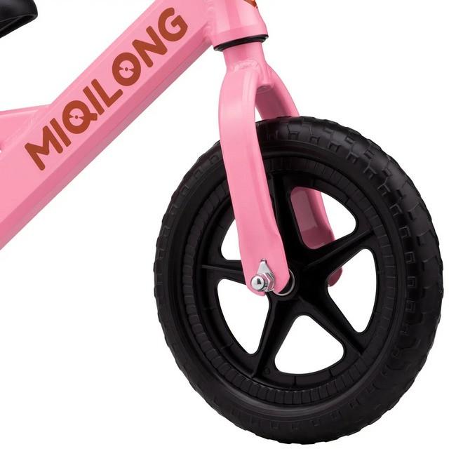 Беговел детский Miqilong HP 12" Pink (iz15430) - фото 8