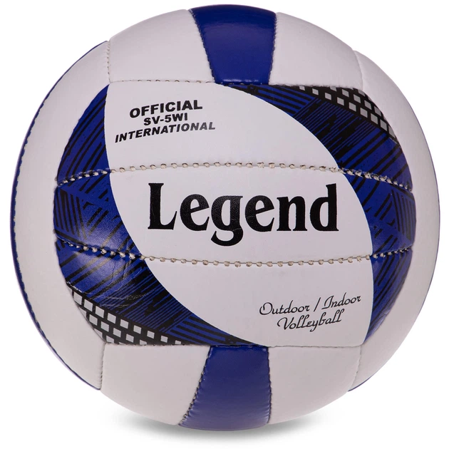 Мяч волейбольный LEGEND VB-3126 №5 PU Белый/Синий