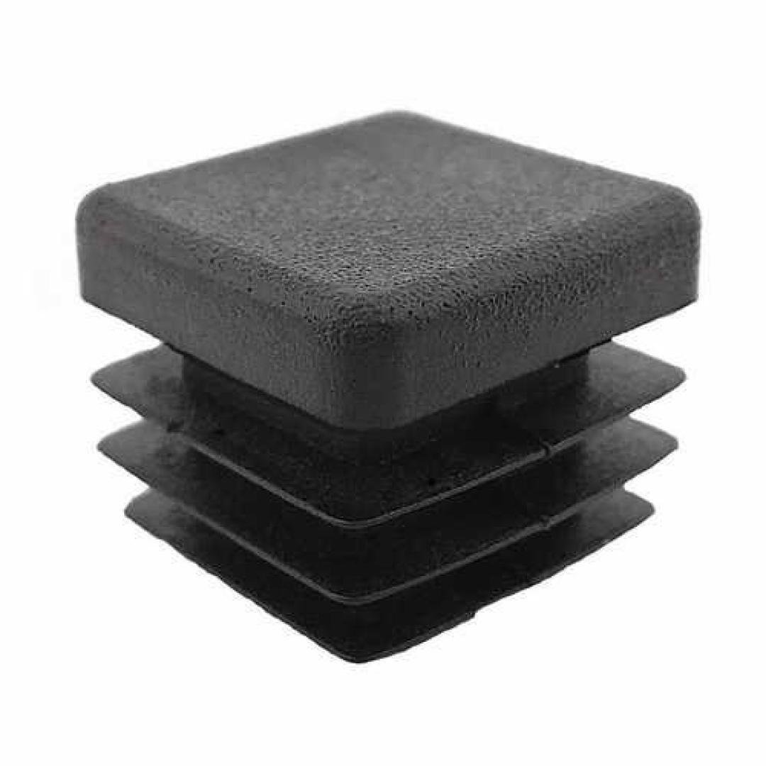 Заглушка для профільних труб пластикова квадратна 30х30 мм 1 шт. Чорний (1829562386/К0309)