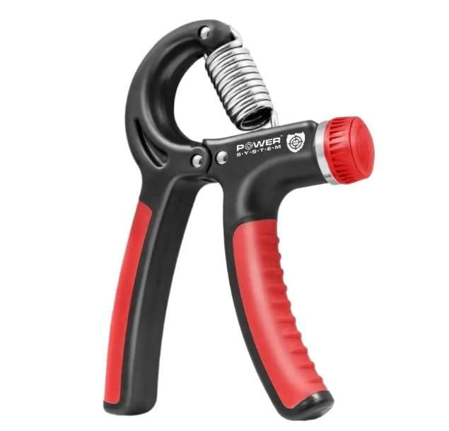 Эспандер кистевой Power System PS-4021 Power Hand Grip с регулируемой нагрузкой 10-40 кг Black (PS-4021_Black)