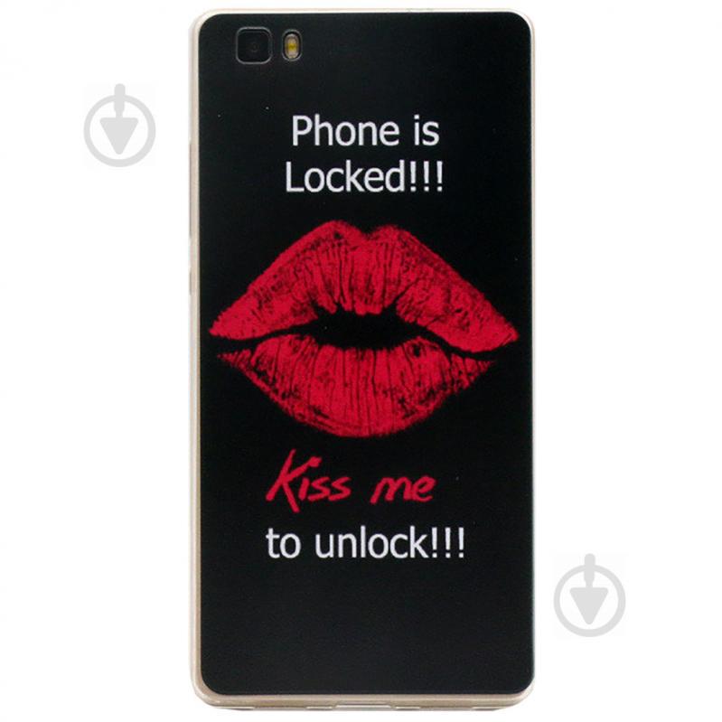 Чехол с рисунком Printed Silicone для Huawei P8 Lite 2016 Kiss Me (hub_EssJ66535)