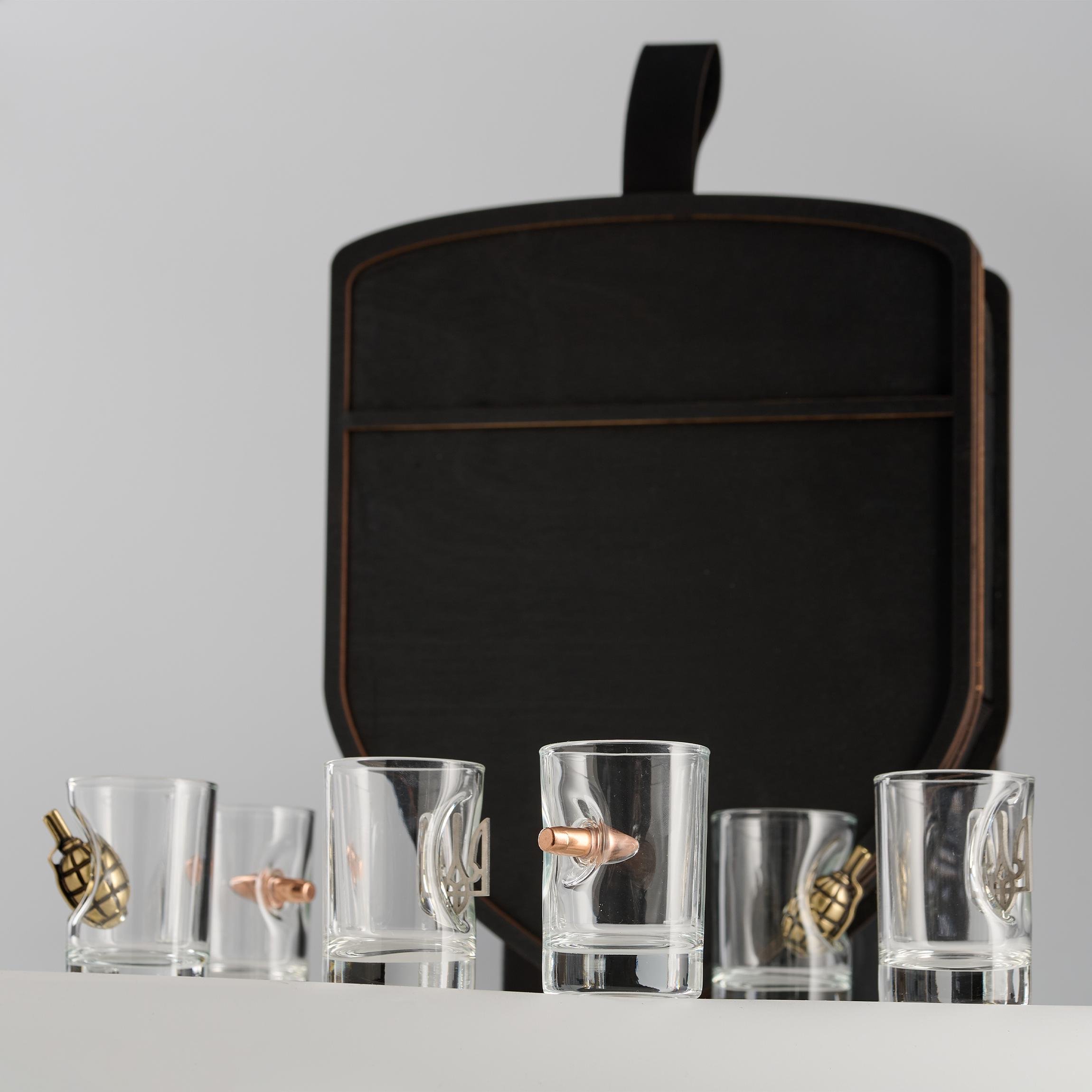 Подарочный набор Шеврон рюмки МИХ (30843104)