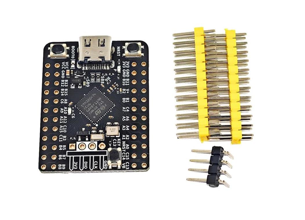 Плата розробки WeAct STM32G474CEU6 170MHz 128KB RAM 512KB Flash USB Type-C для IoT та робототехніки (00-00029640)